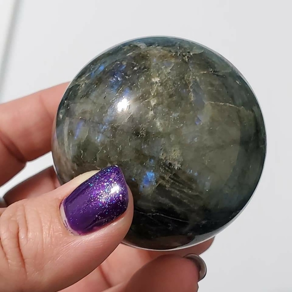 Labradorite Sphere - Picture 2 of 5